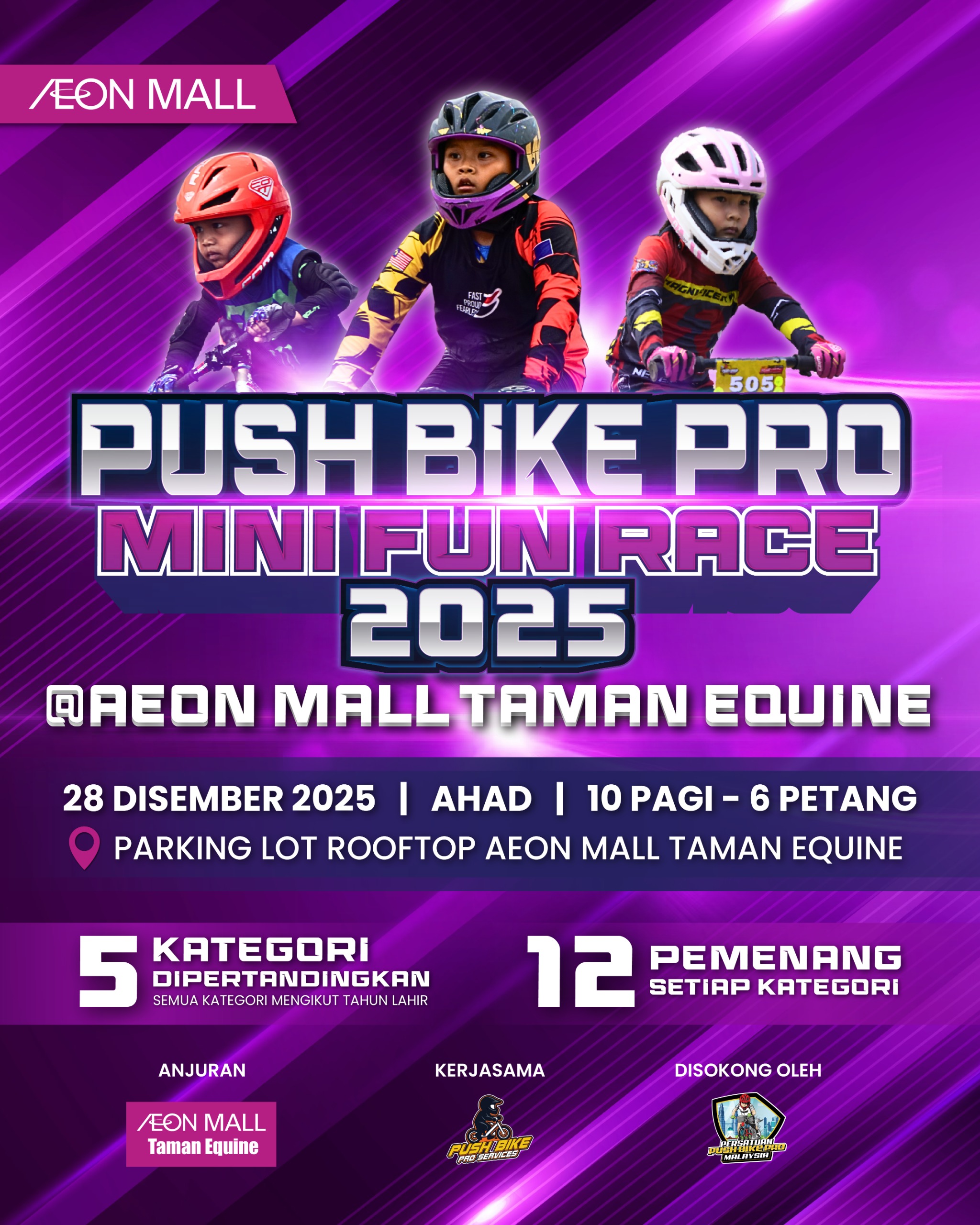 AEON TAMAN EQUINE PUSH BIKE